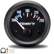 Universal 2"/52mm Water Temperature Gauge Automotive, 100-250  Water Temp Gau...