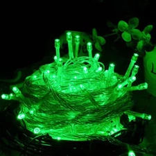 110v  100 Christmas Tree Fairy String Party Lights Lamp Xmas Art Decoration