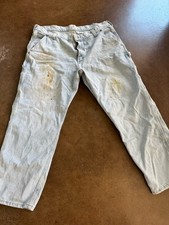 Lee Denim Jeans Vintage, Regular Fit, Straight Leg, Light Wash, Blue, Size 38x29