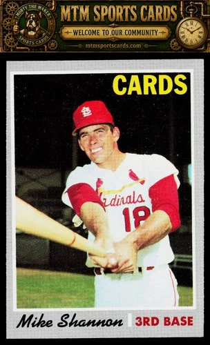 1970 Topps #614 Mike Shannon