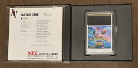Fantasy Zone PC Engine HuCard Japan Import US Seller TESTED