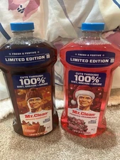 mr. clean spiced harvest & frosted cranberry limited edition surface cleaner