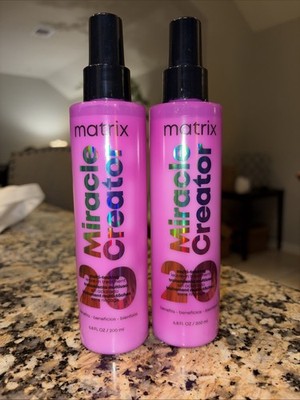 2 MATRIX  Miracle Creator 20 Multi Tasking Leave in  Treatment 6.8oz  Authentic