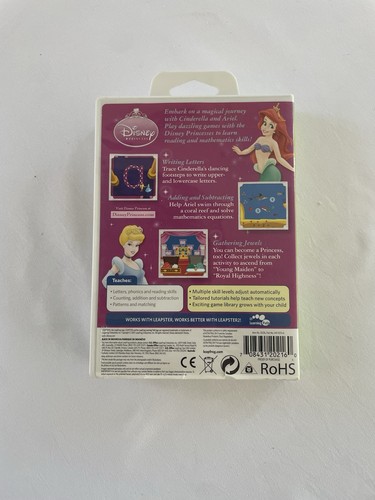 Leap Frog Leapster 2 Disney Princess Worlds of Enchantment Learning Game - Picture 3 of 3