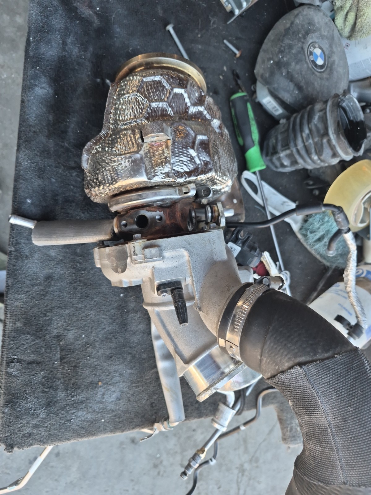 Bentley Flying Spur Right Turbocharger P/N 07P145701A