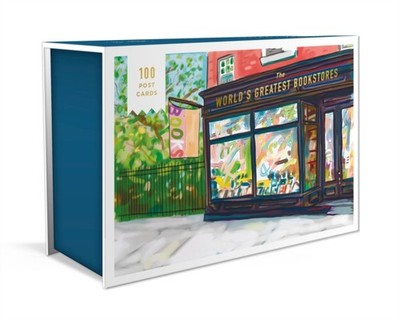 World's Greatest Bookstores,The 100 Postcards by Bob Eckstein (Cards)