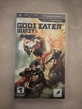 God Eater Burst PSP CIB Game Case And Manual