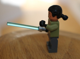Lego Star Wars Rebels Kanan Jarrus Minifigure Black Hair/Eyebrows SW0577 75053 