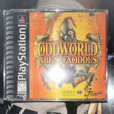 Oddworld: Abe's Exoddus - PlayStation 1, GT Interactive, Action, T-Teen, NTSC-U 