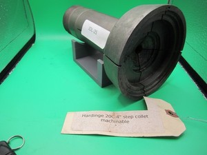 Hardinge 20C Collet  Emergency Machinable 4" OD Step Collet JDL25