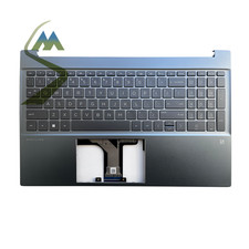New For HP Pavilion 15-EG 15-EH Palmrest w/Backlit Keyboard M089920-001 Blue US