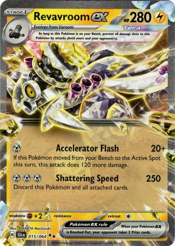 Revavroom ex - 015/064 - Shrouded Fable - Holo
