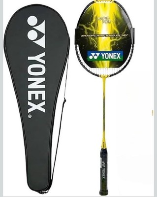 YONEX NANOFLARE 1000playSeries Badminton Racquet|4U 5G|Lightning Yellow unstrung