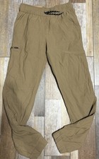 Eddie Bauer Kids Fleece Lined Khaki Pants Boys Size XL 14/16 NWT