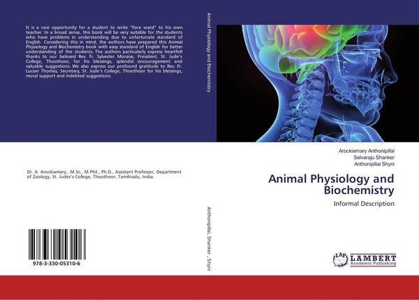 Animal Physiology And Biochemistry Anthonipillai Shyni-image