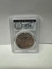 2026-W Silver Eagle PCGS MS70 FDOI Struck at West Point Thomas Cleveland Pop 10