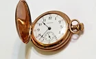 Antique Waltham Pocket Watch  Size 0s Double Hunter Case