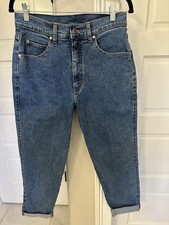 VTG Levi s 15921 Orange Tab Blue Jeans Women s 10 Tapered Leg High Rise 90s NWOT