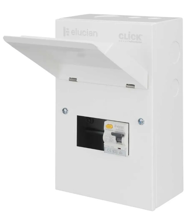 (W6.0) GUEB563RCD3 - Elucian Click Consumer Unit