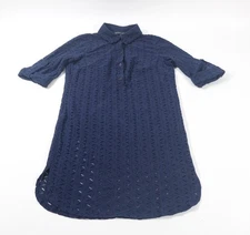 Saks 5th Avenue Women's Tunic Dress Blue Size SP