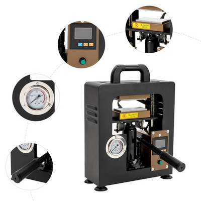 #ad #ad 10 Ton Hydraulic Heat Press Machine with Dual 2.4quot;X4.7quot; Dab Heated Plates 900W $311.84