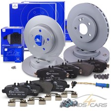 ATE BREMSSCHEIBEN+CERAMIC BEL&Auml;GE+WK VORNE+HINTEN F&Uuml;R MERCEDES A-KLASSE B-KLASSE