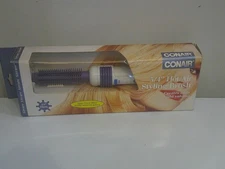 Vintage NOS Conair Aircare Cool 3/4" Hot Air Styling Brush Model BM20