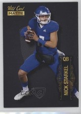 2022 Wild Card MATTE Black Nick Starkel #MB-118 1a7j