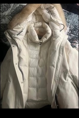 mackage womens coat large ,was a gift just sitting in my closet for  yr