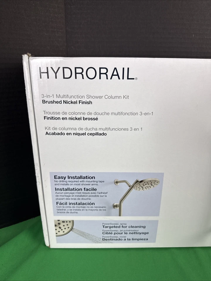 Kohler HydroRail 3-Spray Shower Column Kit R38001-G-BN OPEN BOX - Image 2 of 4