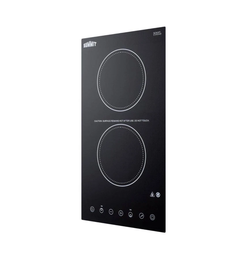12 дюймов Radiant электрическая варочная панель черного цвета с 2 элементами - Изображение 3 из 4