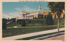 Handley High School Winchester Virginia VA Postcard B03