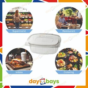 DayBays Salatbox Klappschale Anhängendem Deckel Mit Klappdeckel Salatschalen