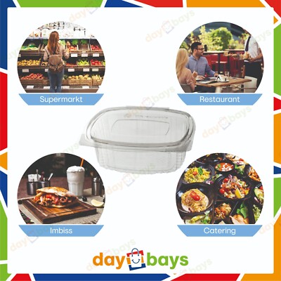 DayBays Salatbox Klappschale Anhängendem Deckel Mit Klappdeckel Salatschalen