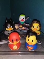 2.5 WB and DC Rubber Ducks- Flash, Joker, Bat...