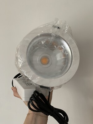 New Pierlite Dot Flush Mount 140mm Corded Plug Commercial Grade LED Down Lights