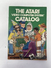 Atari Video Computer System Green Catalog 43 Game Atari 2600 REV CO16725 GH07.