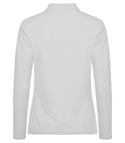 CLIQUE Polo MANHATTAN WOMEN LS Manica Lunga Maglia Policotone da Donna Slim Fit - Foto 5 di 27