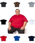 Herren T-Shirt Übergröße 4XL 5XL 6XL 7XL 8XL 10XL 12XL 15XL stabile Baumwolle