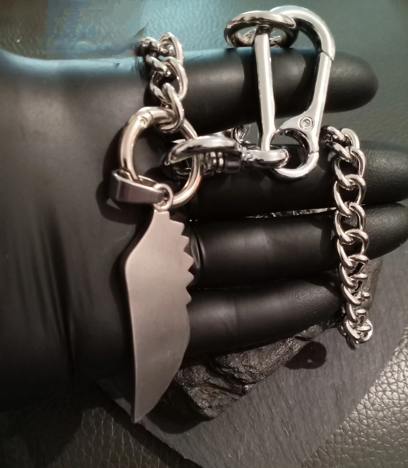 Day Collar. Stainless Steel. Aesthetics. Choker. Gothic. Feather. Alternative. - Image 4 of 4