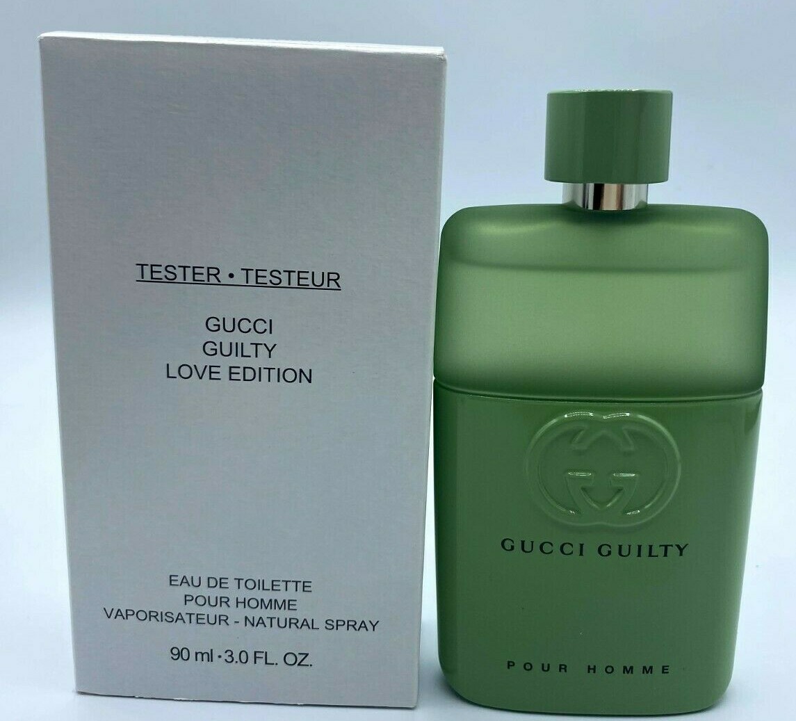 gucci guilty blue bottle