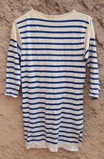 Tricot Rayé ancien AUTHENTIQUE Marinière ORCIVAL MARINE NATIONALE Marin Matelot