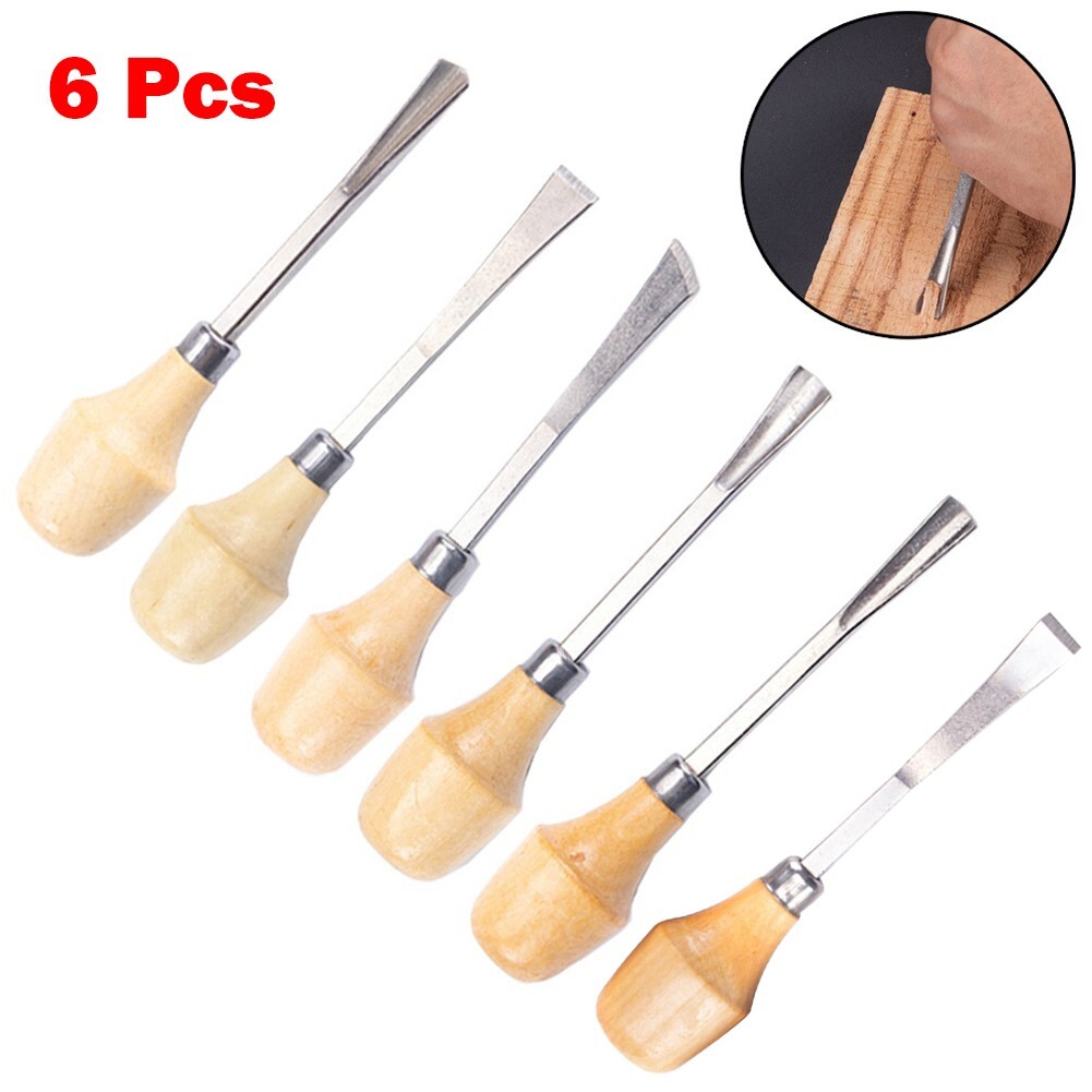 ⭐Wood-Carving Hand Chisel Tool Set Professional Woodworking Gouges ...