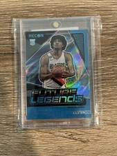 2022-23 Panini Recon #8 Shaedon Sharpe RC Rookie Future Legends Platinum 1/1