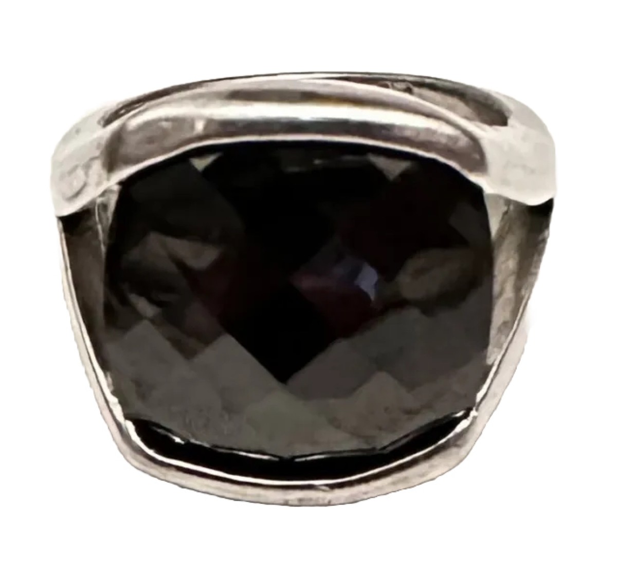 LITICIA レチシア　Ring-VELVET （BLK） Rose Quartz Gothic Engagement Ring | LUO