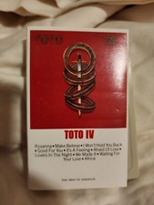 TOTO IV Cassette Tape OG 1982 Rock Prog Rare