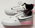 Nike Air Force 1 React WhiteBlack Pink DV0808-100 Men's Sz 14 NBY New