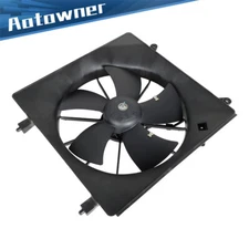 Left Radiator & AC Condenser Cooling Fan Assembly For Honda CR-V CRV 2002-06