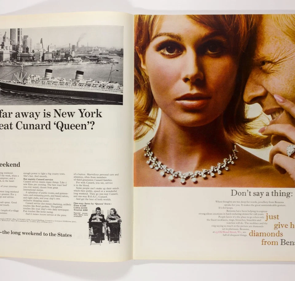 DONOVAN Diana Rigg JEAN SHRIMPTON London Life magazine October 1965 Scarfe EDNA - Image 3 of 4