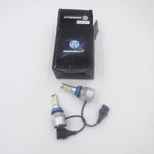 IRONWALLS H11 LED Headlight Super Bright Bulbs Kit 300000LM HI/LO Beam 6000K